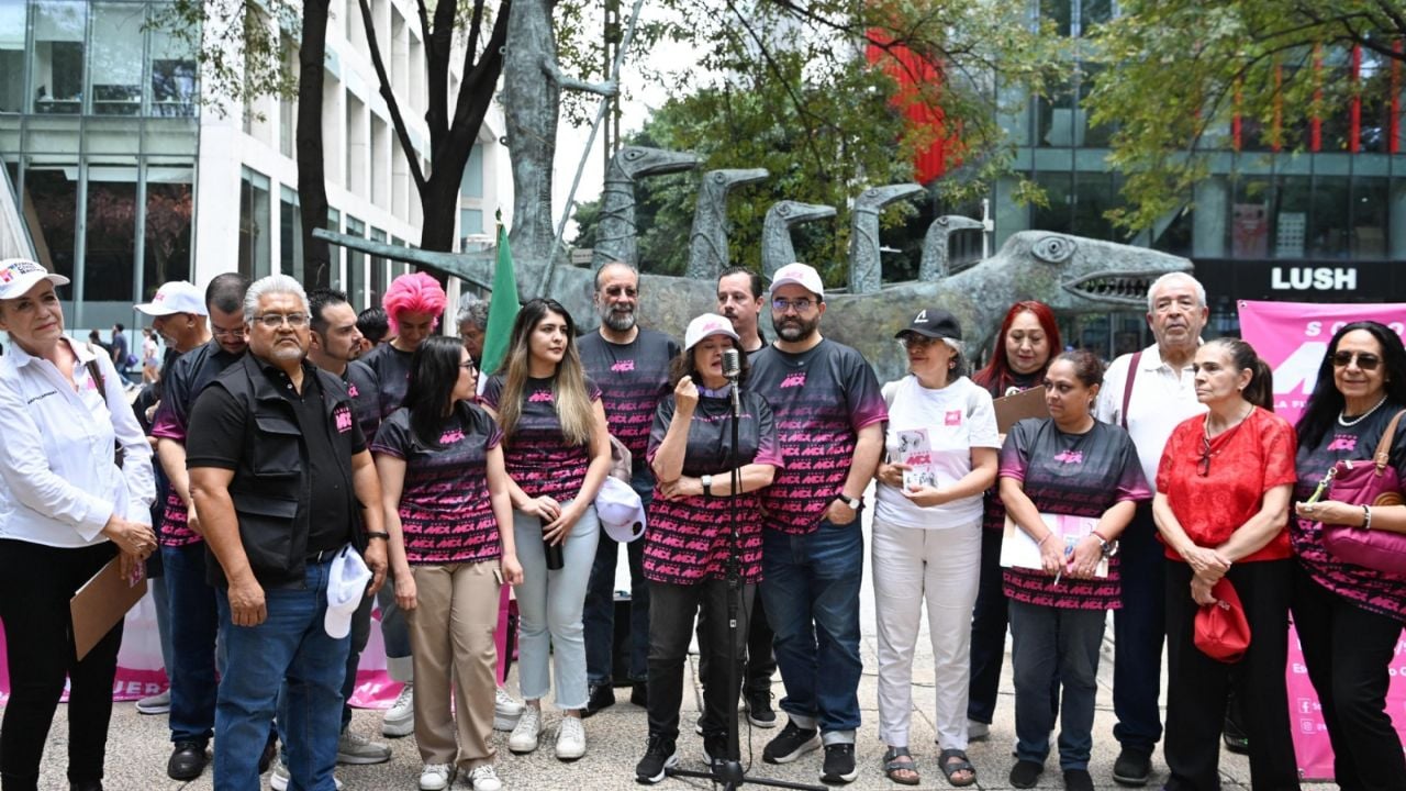 Álvarez Icaza y Cecilia Soto participan en jornada de afiliación de Somos Mx