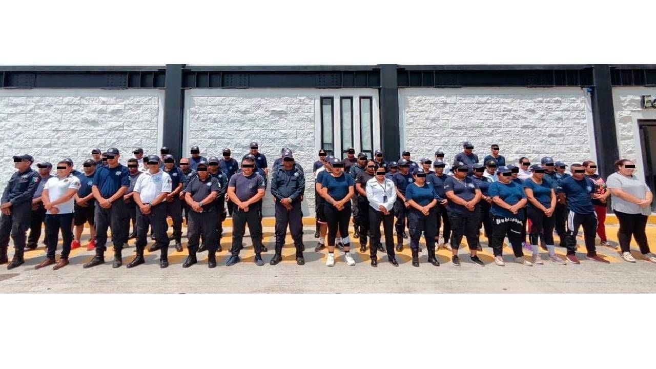 Caen 59 policías de Cintalapa, Chiapas, por presuntos vínculos con la delincuencia organizada