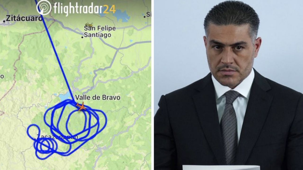 Dron de EU sobrevuela Valle de Bravo; es a petición de nuestro país: García Harfuch