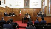 Foto ilustrativa de la nota titulada: Javier Laynez celebra la última sesión en la historia de la segunda sala de la Corte