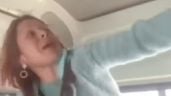 Foto ilustrativa de la nota titulada: Lady Combi se viraliza por insultos racistas a pasajeros en transporte público de Ixtapaluca (Video)