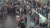 Foto ilustrativa de la nota titulada: Caos en el AICM tras suspender operaciones por fuertes lluvias (Video)