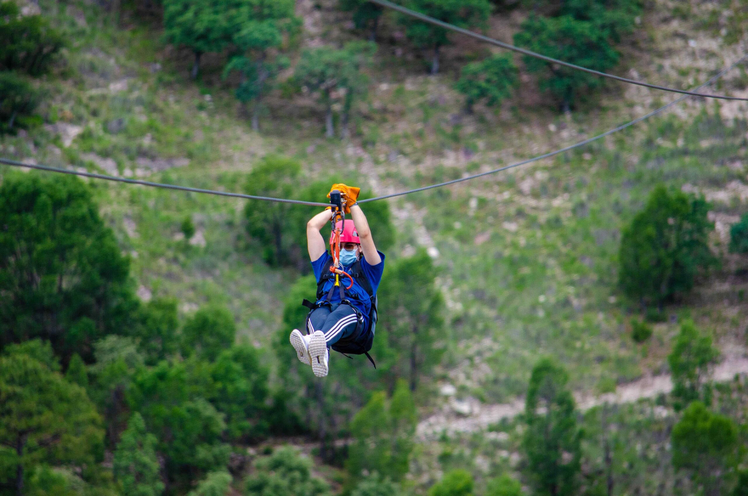 Reinician actividades de aventura en el Parque Barrancas
