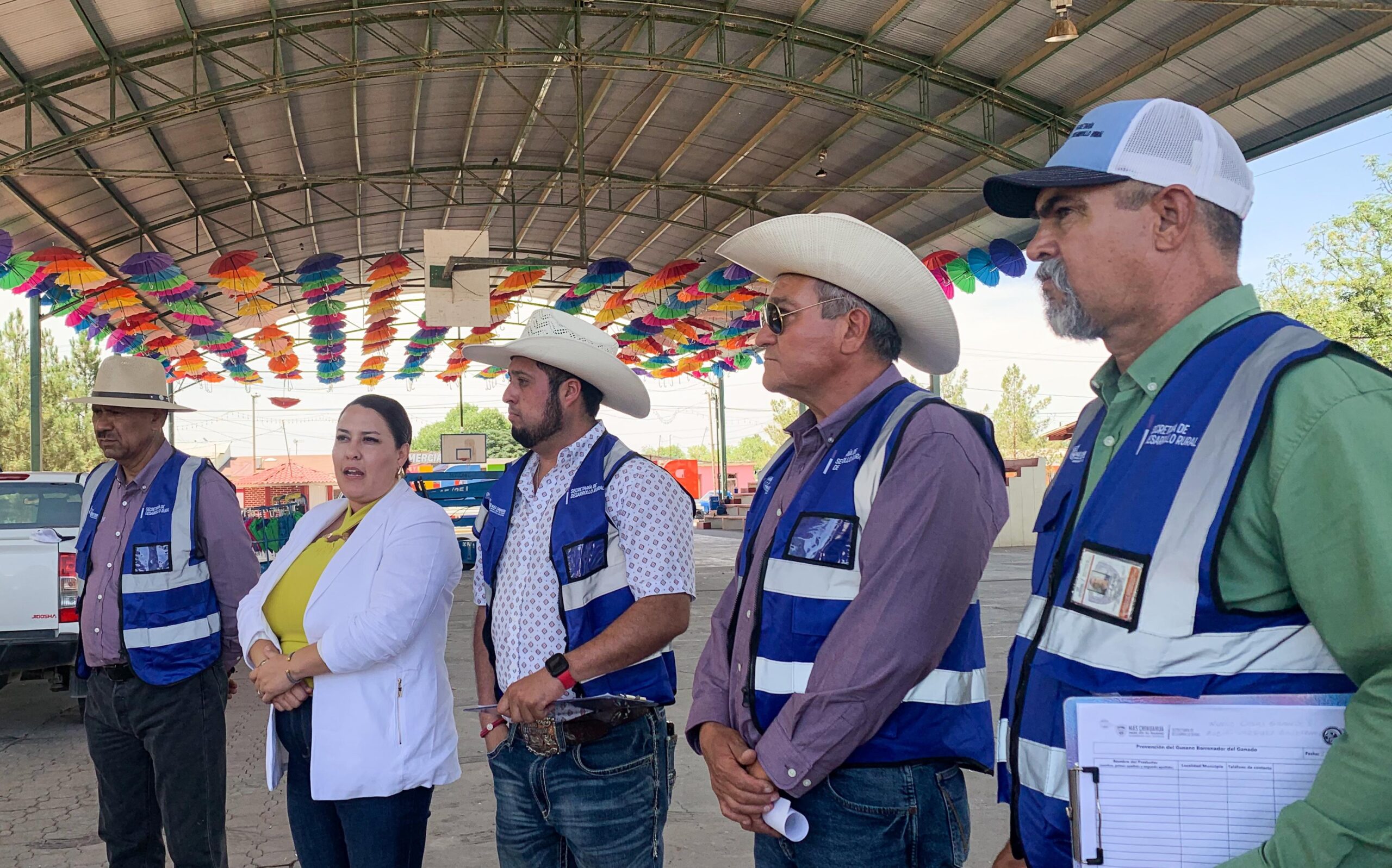 Realiza SDR capacitación a productores de la zona norte para prevenir y controlar el gusano barrenador en el estado