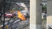 Foto ilustrativa de la nota titulada: Muere conductor de microbús alcanzado por la explosión de pipa en Iztapalapa