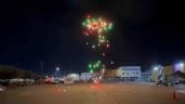 Foto ilustrativa de la nota titulada: Drones chocan durante espectáculo de Grito de Independencia en Piedras Negras (Videos)