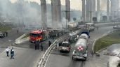 Foto ilustrativa de la nota titulada: Sube a 20 el número de personas muertas por la explosión de pipa de gas en Iztapalapa