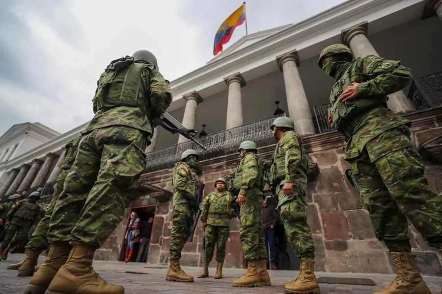 Ecuador declara como "terroristas" a Hamás, Hezbolá y a la Guardia Revolucionaria de Irán