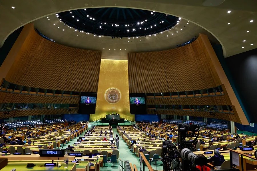 Venezuela agradece "el apoyo" de Guterres en la ONU ante la "amenaza militar" de EE.UU. en el Caribe