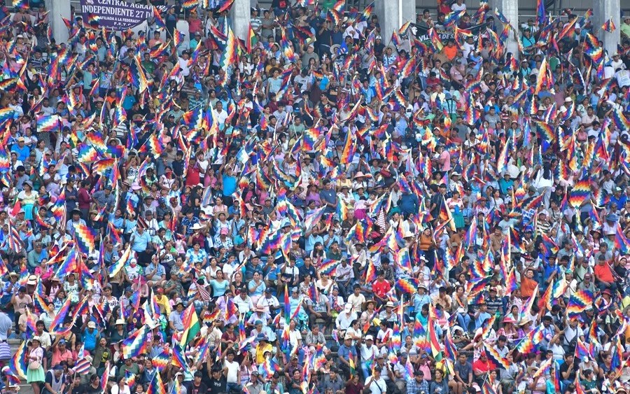 evo-morales-2 Evo Morales arremete contra Estados Unidos y el "imperialismo" en el Día de la Descolonización