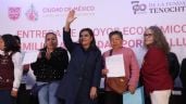Foto ilustrativa de la nota titulada: Brugada entrega apoyos económicos a más de 2 mil familias afectadas por las lluvias en Iztapalapa