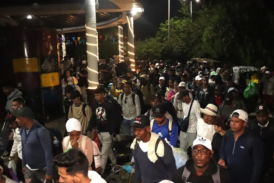 Caravana migrante México