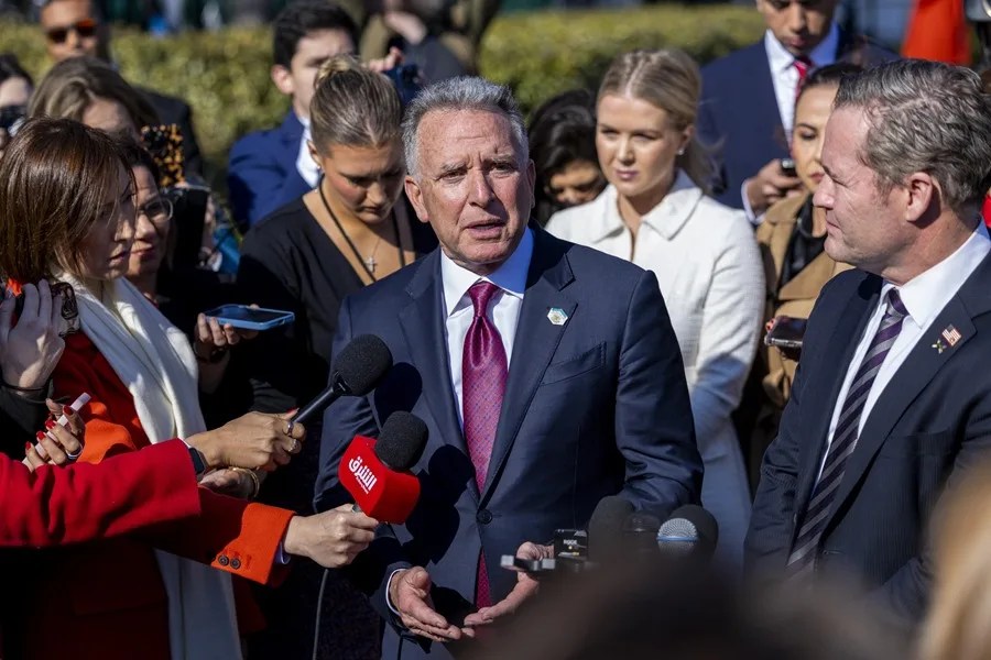 alto-fuego-gaza El enviado especial de la Casa Blanca para Oriente Medio, Steve Witkoff.