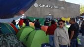 Foto ilustrativa de la nota titulada: La CNTE instala plantón en inmediaciones de la Cámara de Diputados