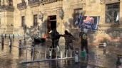 Foto ilustrativa de la nota titulada: Manifestación de Generación Z en Guadalajara terminó en ataque al Palacio de Gobierno (Video)