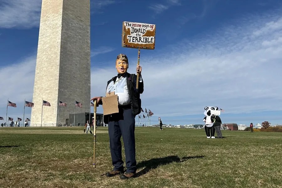 protesta-trump-2 Protestas en Washington al grito de "que se largue Trump" tras las victorias electorales demócratas