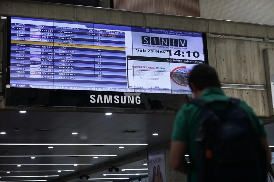 venezuela_aeropuerto Trump eleva la tensión con Venezuela y las aerolíneas toman precauciones para operar en el país