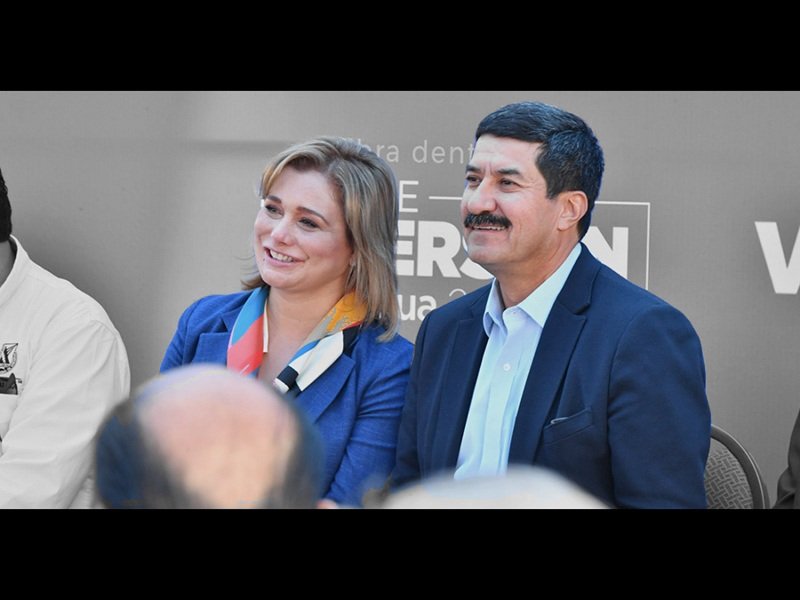 Javier corral y maru campos