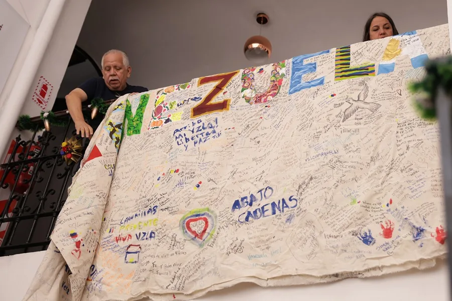 Opositores venezolanos argentina