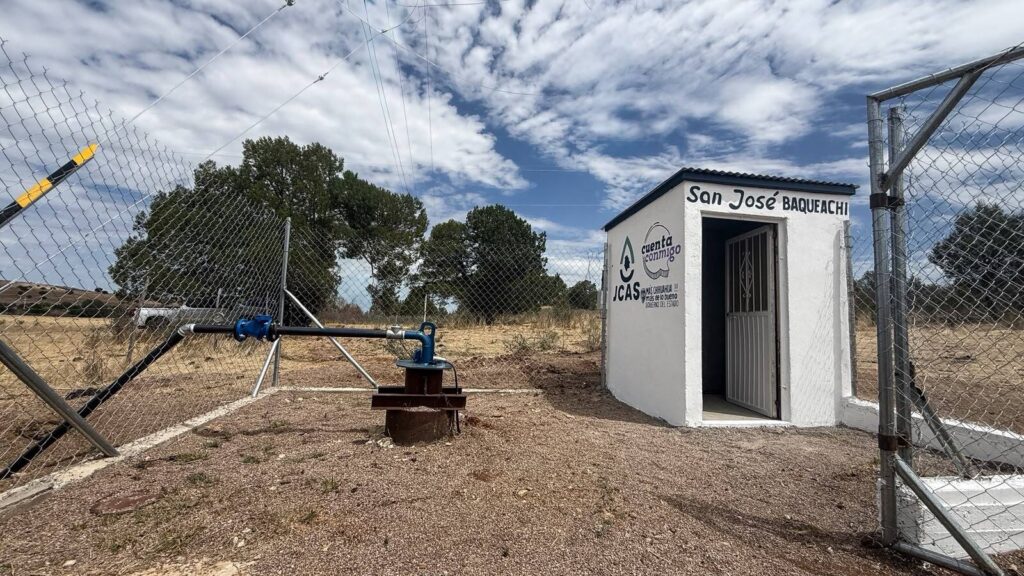 Inaugura JCAS pozo de agua potable en Guerrero