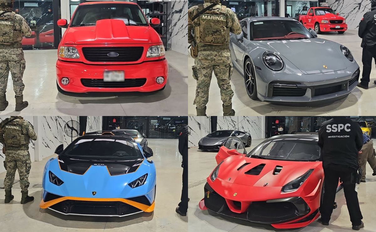 autos-de-lujo-asegurados-en-merida-yucatan Detienen en Mérida a empresario, presunto operador financiero del CJNG - autos-de-lujo-asegurados-en-merida-yucatan