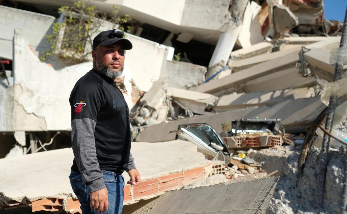 No hay grúas para sacar a Fabio, el niño de 9 años atrapado tras el terremoto - francisco-padre-del-nino-fabio
