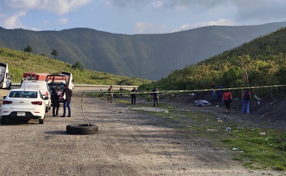 Abandonan cinco cuerpos sobre la autopista Orizaba-Puebla - hallazgo-de-cuerpos-en-la-autopista-orizaba-puebla