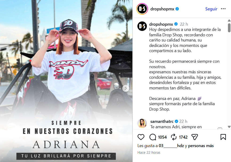 Murió la 'influencer' Adriana García de Sinaloa; se habría sometido a una cirugía - muerte-de-la-influencer-adriana-garcia
