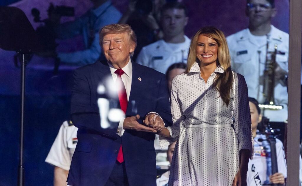 Entre patriotismo y proselitismo: Trump celebra con discurso los 250 años de Estados Unidos - trump-celebra-con-discurso-los-250-anos-de-estados-unidos-2-1024x631