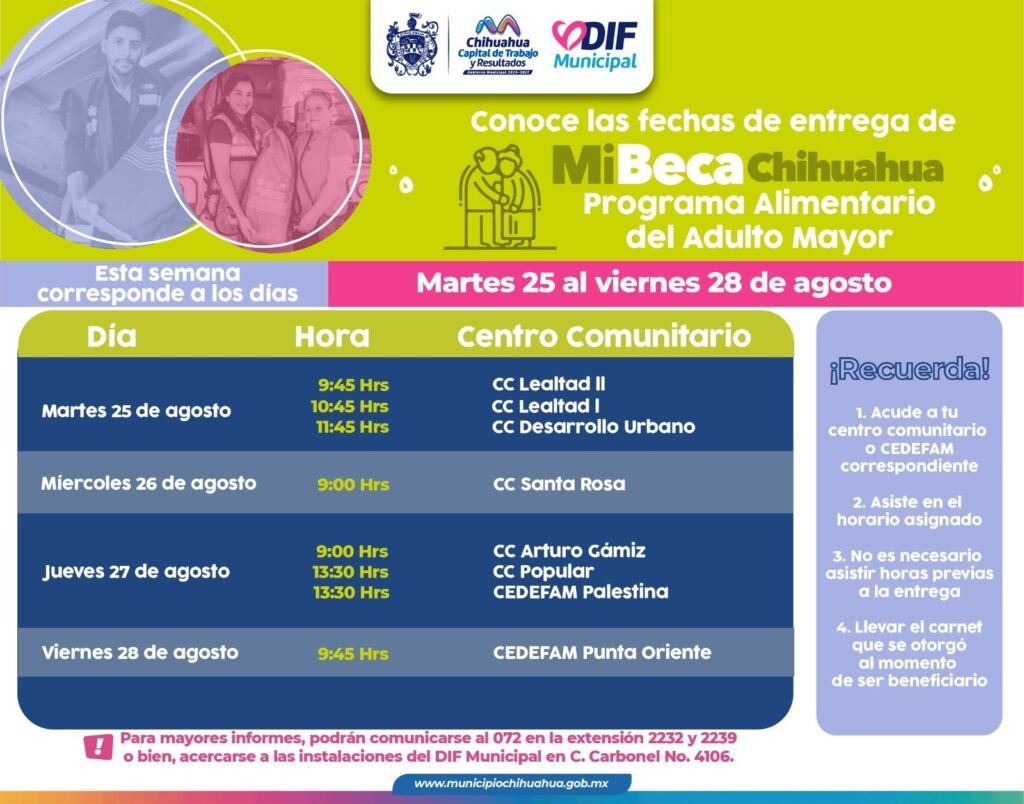 Conoce el calendario de entrega de las becas PAAM