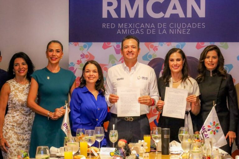 Concluye Marco Bonilla presidencia de la Red Mexicana de Ciudades Amigas de la Niñez
