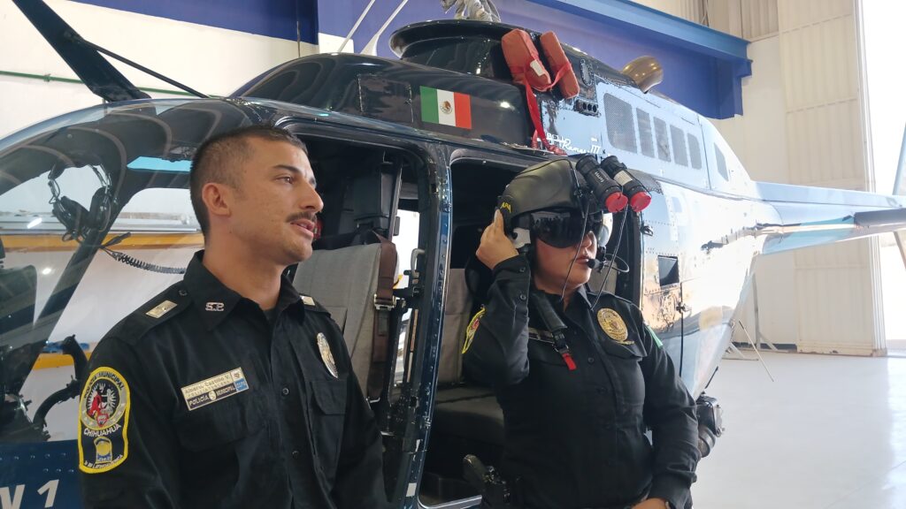 Refuerza Policía Municipal capacidad aérea con visión nocturna