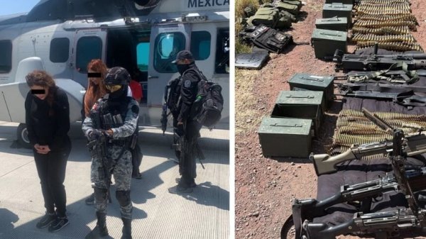 Hija y pareja del 'Tío Lako' también fueron detenidas en Michoacán