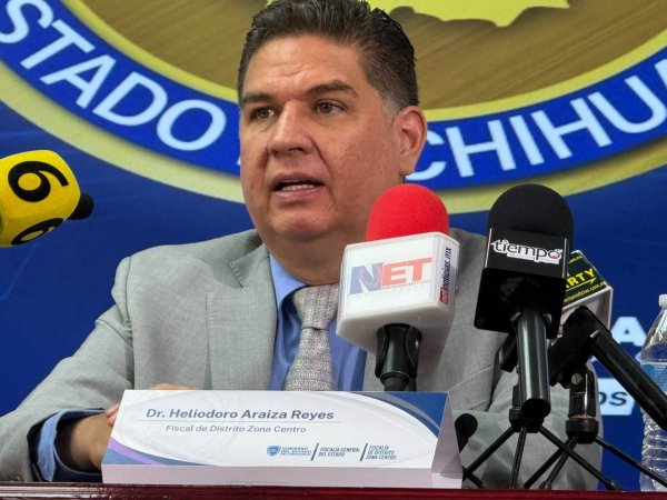 Heliodoro Araiza evita postura sobre una Fiscalía autónoma en Chihuahua