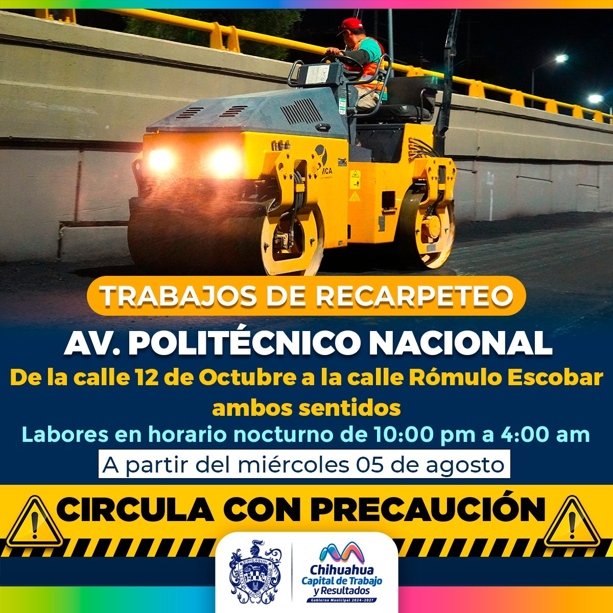 Rehabilitará Municipio tramo de la Politécnico Nacional