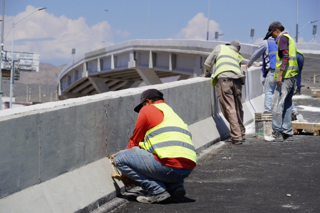 Supera el 90% de avance el Paso Superior de la Nogales
