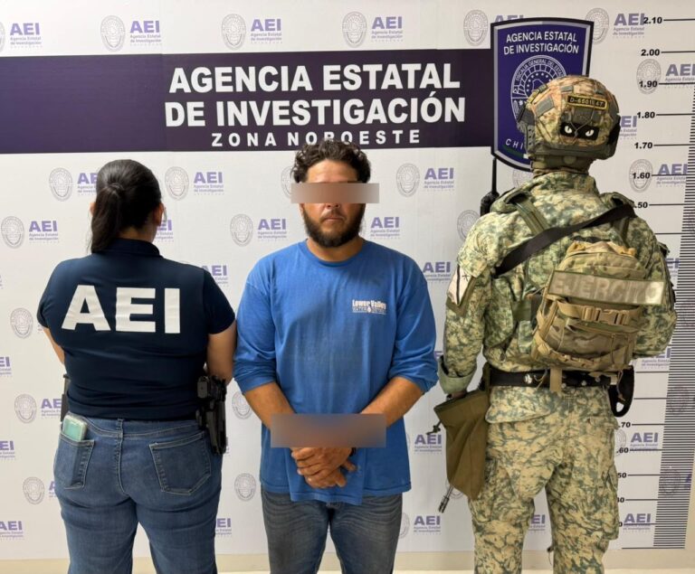 Detenido en flagrancia en posesión de mariguana en NCG