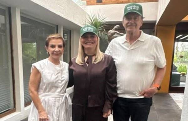 Maru Campos aborda con Fox y Sahagún los retos que enfrenta México