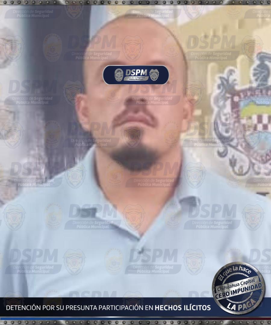 Detienen a presunto responsable de robo en la Rosario