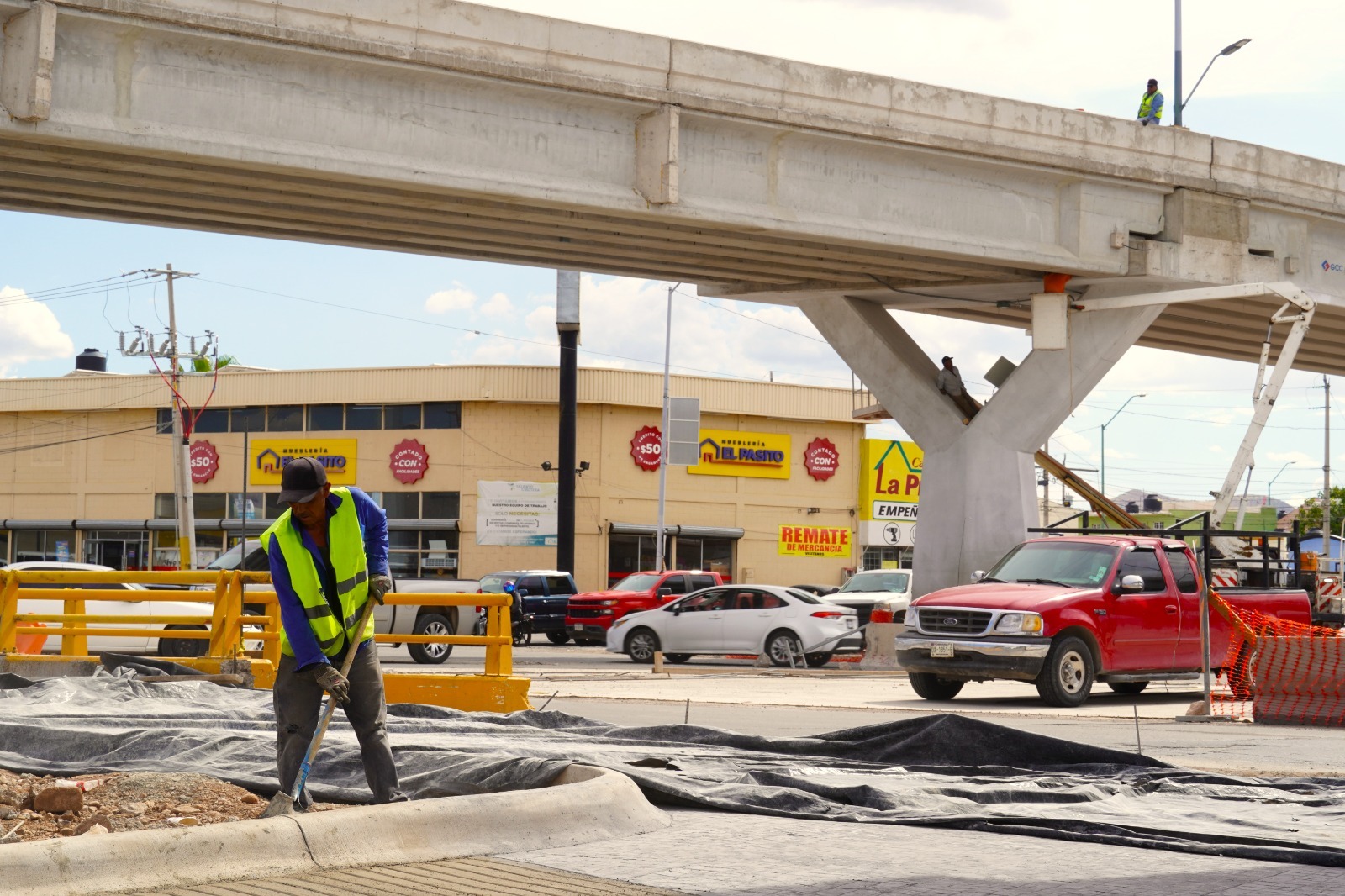 Obra de vialidad Los Nogales supera 90% de avance