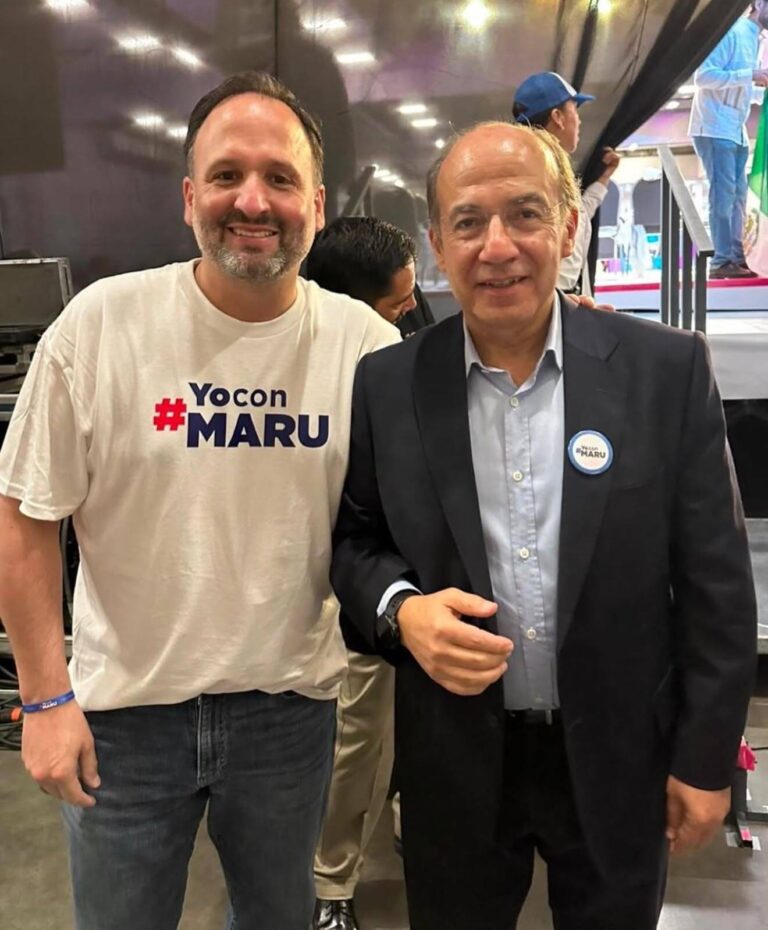 De la Peña felicita a Calderón por su cumpleaños