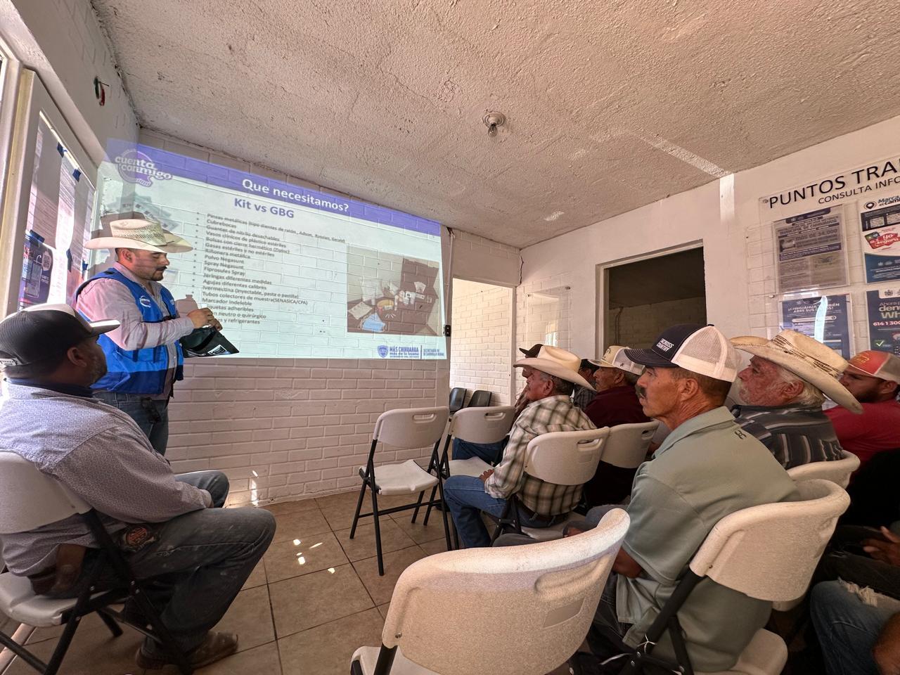 Capacita Municipio a productores contra GBG