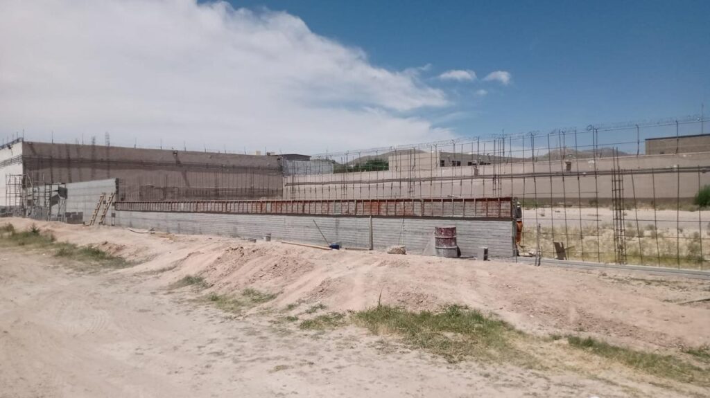 Avance del 60% en la ampliación del Cereso No.3