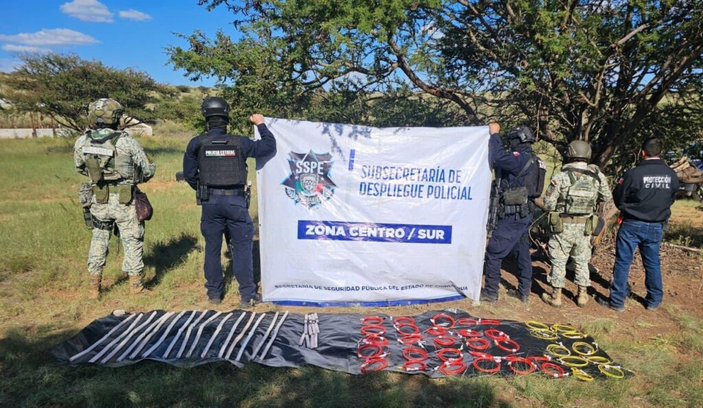 Localiza SSPE posible artefacto explosivo en Parral