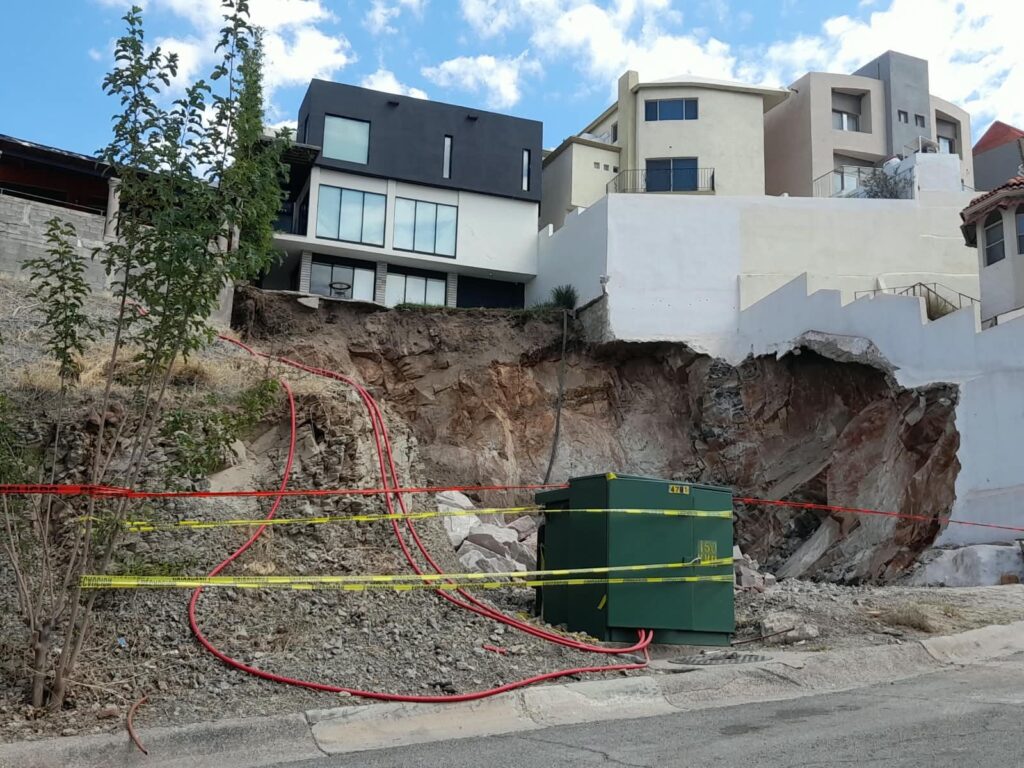 Derrumbes consecutivos en el San Fra