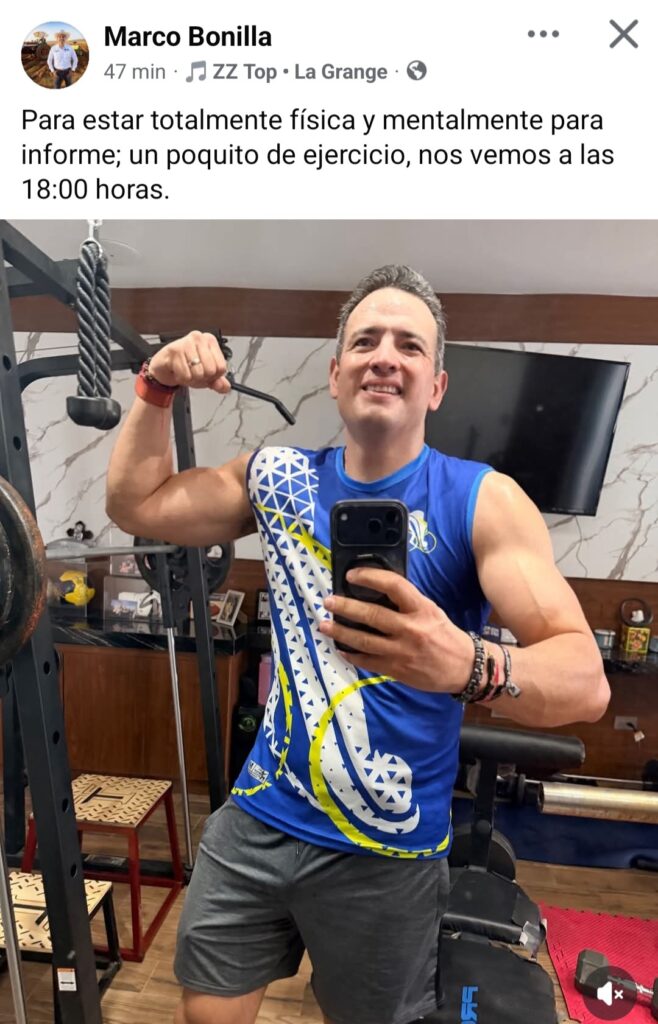 Listo Bonilla para 5to informe de actividades
