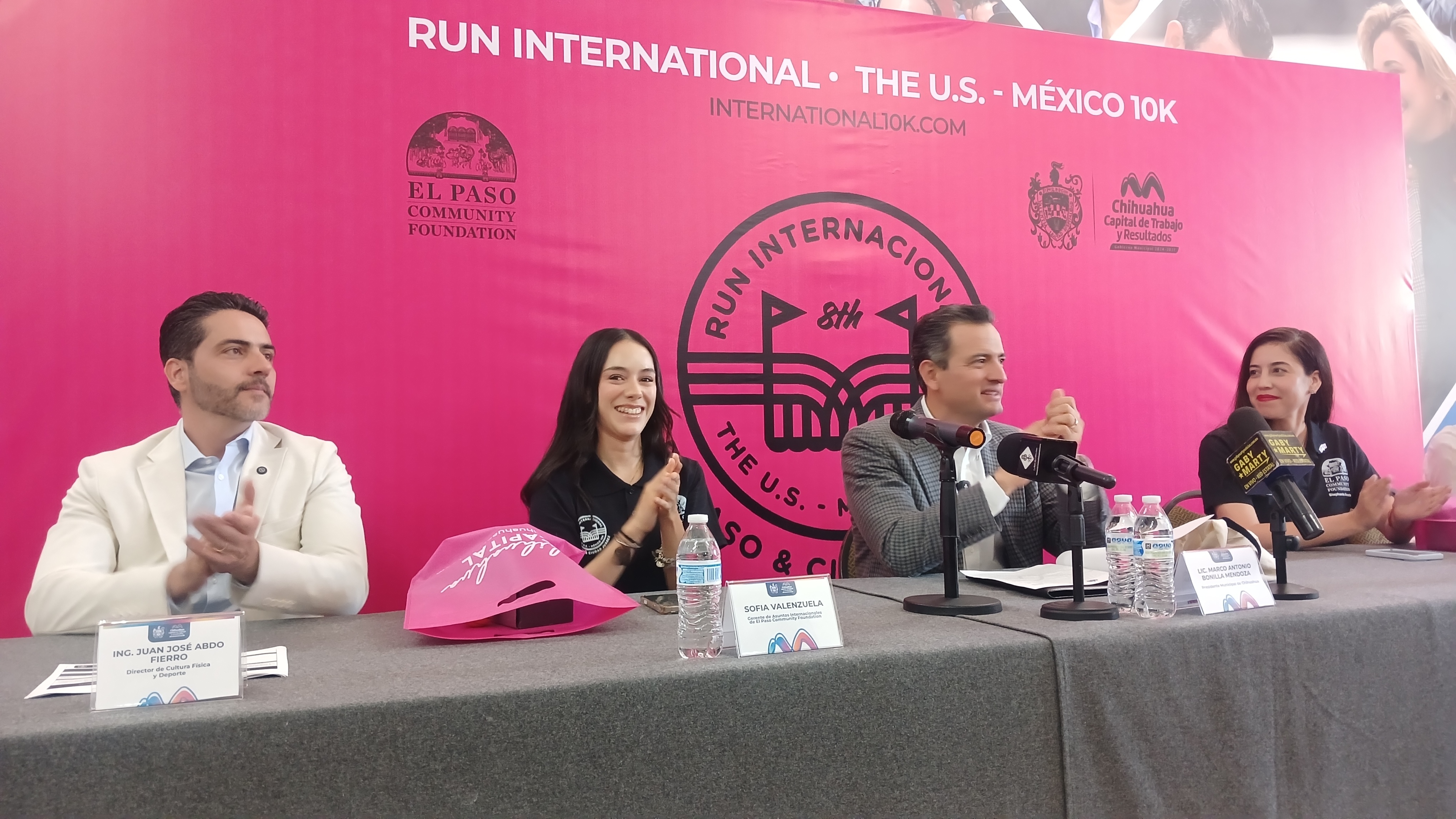 Invita Marco Bonilla chihuahuenses a sumarse a la carrera binacional The U.S.-Mexico 10K