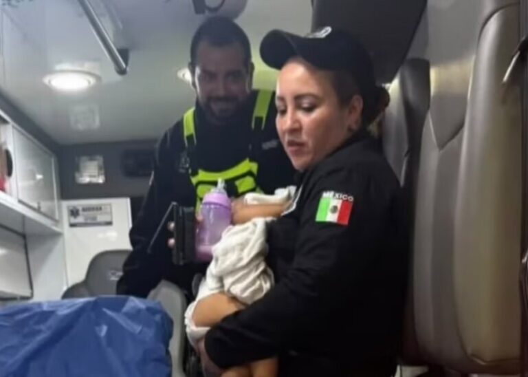 Policías hallan a bebé abandonado en cabaña