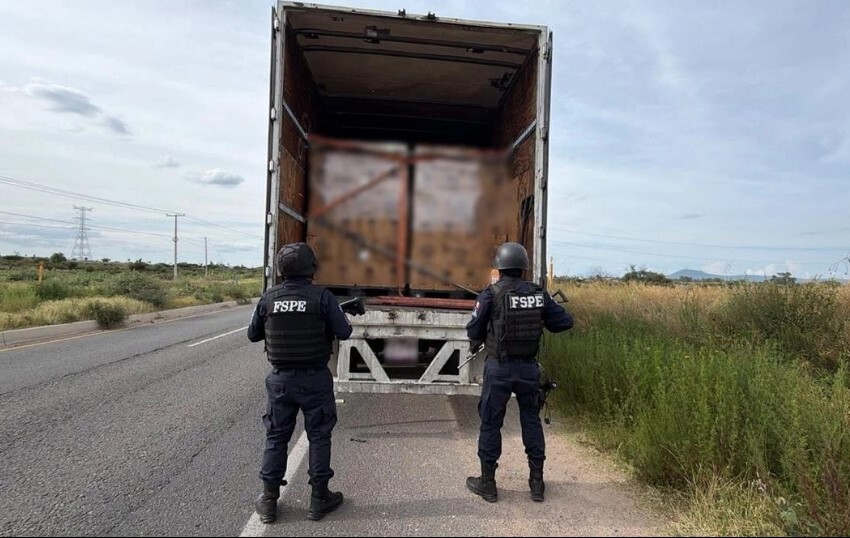 Dos detenidos por trasladar 25 toneladas de cerveza