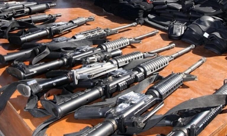 Llegan de EU 7 de cada 10 armas que usa el crimen